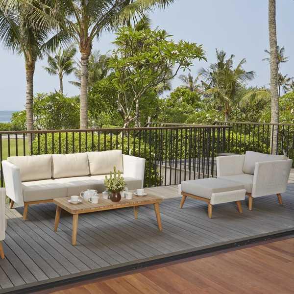 Банкетка плетеная Pob