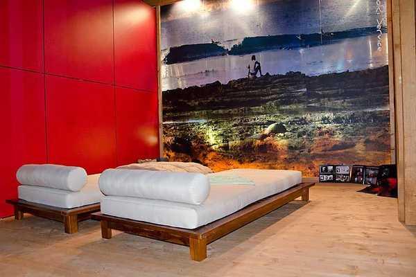 Шезлонг-лежак деревянный Saint Raphael 2023 г.