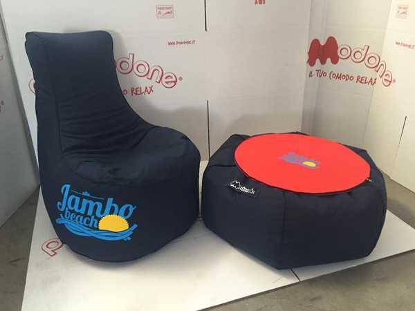 Кресло-пуф для пляжа Tavolo Tessuto