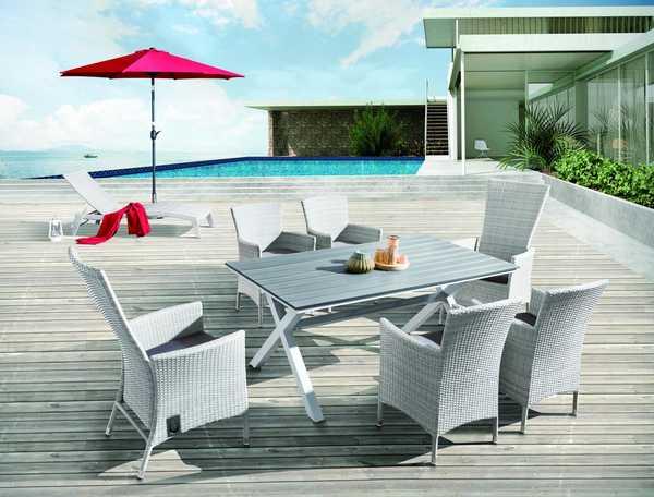 Кресло плетеное с подушкой Aroma