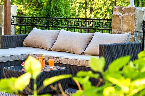 Комплект плетеной мебели Ostin