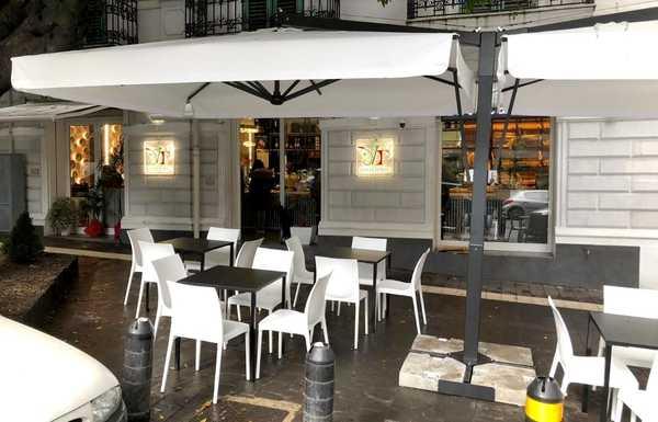 Зонт профессиональный двухкупольный Fellini Alluminium T