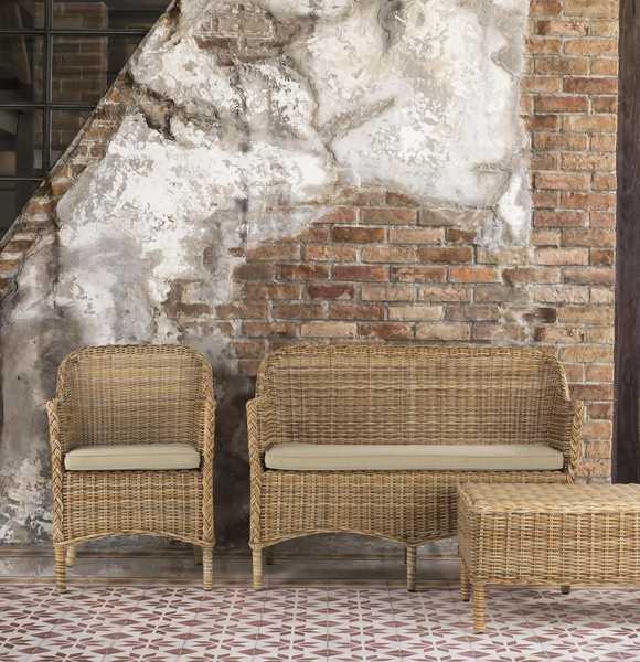 Стол плетеный журнальный Iblis