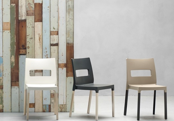 Стул пластиковый Natural Maxi Diva technopolymer