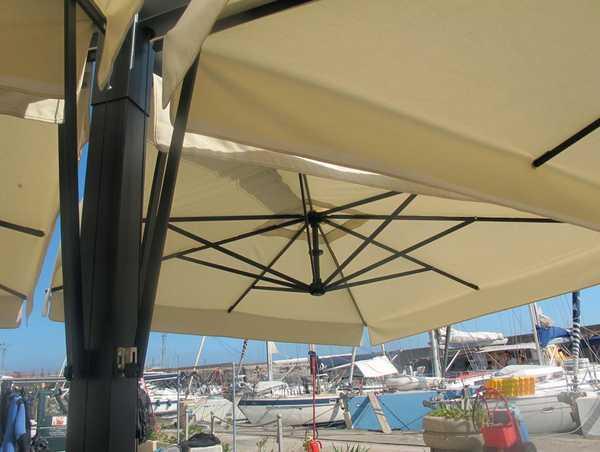 Зонт профессиональный четырехкупольный Galileo Aluminium