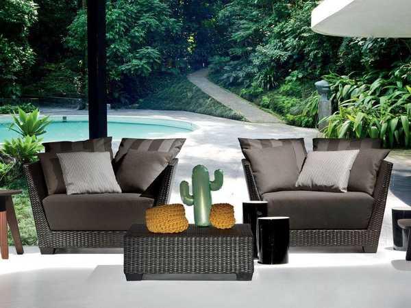 Кресло плетеное InOut