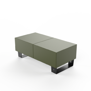 Скамейка BERKANO Brick 120 Snow White 2025 г.