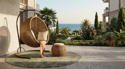 Плетеное кресло из искусственного ротанга ЭГА