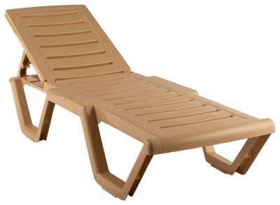 Лежак пластиковый. Дублин 2025 г.