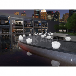 Светильник BERKANO с подсветкой Rose Snow White 2025 г.