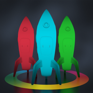 Светильник Rocket с LED подсветкой 2025 г.