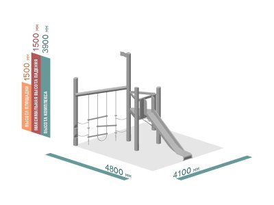 ДЕТСКИЙ ИГРОВОЙ КОМПЛЕКС ЭКО 06
