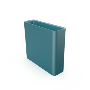 Кашпо BERKANO Vittorio 80 DB Snow white 2025 г.