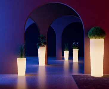 Кашпо BERKANO Keila 70 DB Snow White 2025 г.