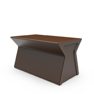 Скамейка BERKANO X-seat Line Snow White