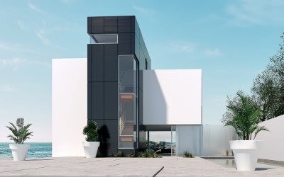 Кашпо BERKANO classic 75 Snow White 2025 г.