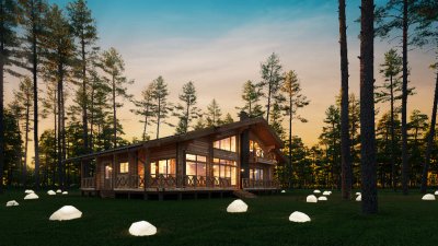 Светильник Polystone 45 Snow White