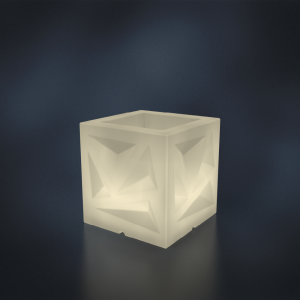 Кашпо BERKANO Icelandic Cube DB Snow White 2025 г.