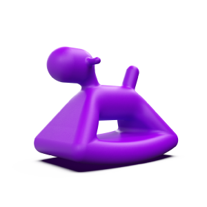 Собака-качалка Skippy 55 Snow White 2025 г.