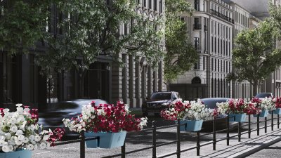 Кашпо BERKANO Pabellon 27 Snow White 2025 г.