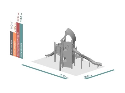 ДЕТСКИЙ ИГРОВОЙ КОМПЛЕКС ЭКО 201