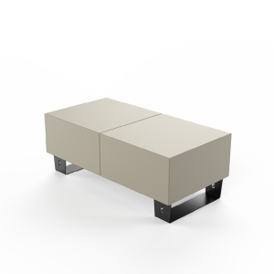 Скамейка BERKANO Brick 120 Snow White 2025 г.