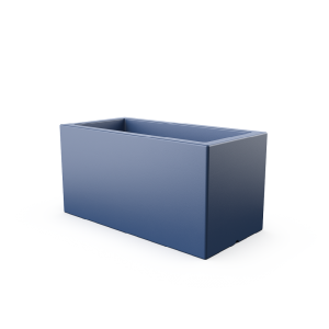 Кашпо BERKANO Cubric 80*40 Snow White 2025 г.