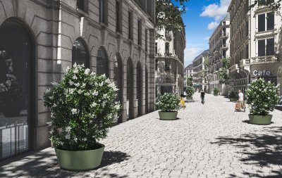 Кашпо BERKANO Pion 55 Snow White 2025 г.