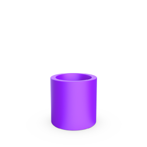 Кашпо BERKANO Cilindro 50 Snow White 2025 г.