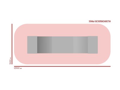 ЭЛЕМЕНТ ДЛЯ СКЕЙТ-ПЛОЩАДКИ 04 HALF PIPE