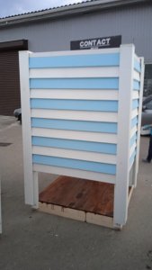 Кабинка пляжная одинарная Дюна юга 2022 г..