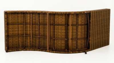 Шезлонг-лежак плетеный КРЫМ 2025 г.