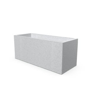 Кашпо BERKANO Cubric 120*50 Snow White 2025 г.