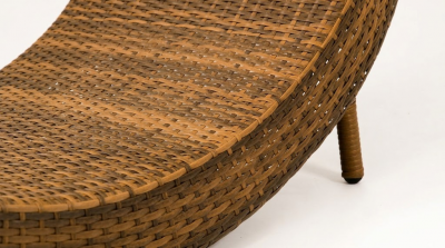 Шезлонг-лежак плетеный КРЫМ 2025 г.