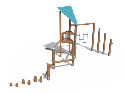 ДЕТСКИЙ ИГРОВОЙ КОМПЛЕКС ЭКО 02