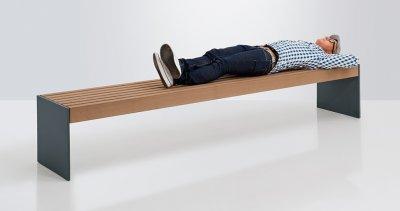 Лавочка деревянная парковая Фанна 2023 г.