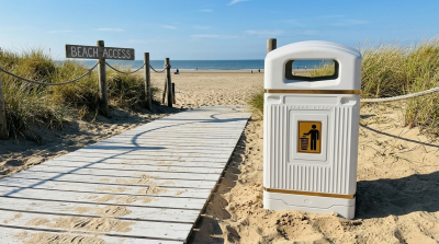 Урна квадратная BERKANO Snow White 2025 г.