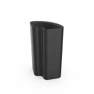 Кашпо BERKANO Vittorio 80an DB Snow white 2025 г.