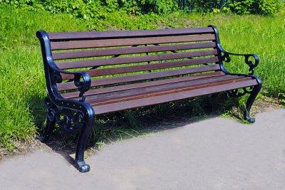 Скамья чугунная Аллея 1,5 м.