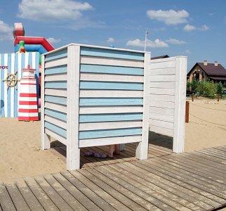 Кабинка пляжная одинарная Дюна юга 2022 г..