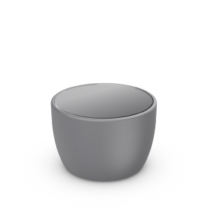 Стол BERKANO Smable с стеклом Snow White 2025 г.