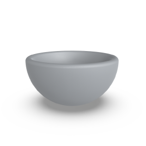 Кашпо BERKANO Segmento 50 DB Snow White 2025 г.