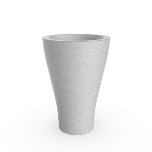 Кашпо BERKANO Vetro 100 Snow White 2025 г.