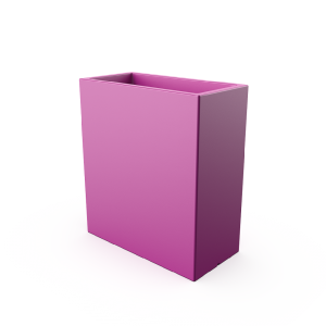 Кашпо BERKANO Cubric 90*80 DB Snow White 2025 г.