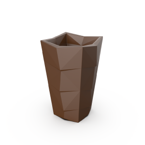 Кашпо BERKANO Agava 100 Snow White 2025 г.