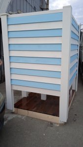 Кабинка пляжная одинарная Дюна юга 2022 г..