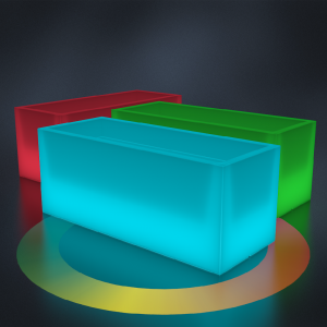 Кашпо BERKANO Cubric 150*60 Snow White 2025 г.