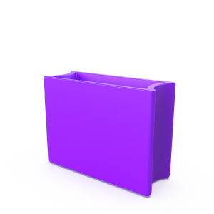 Кашпо BERKANO Smoov Planter Line DB Snow White 2025 г.