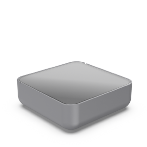 Стол BERKANO Grace с стеклом Snow White 2025 г.