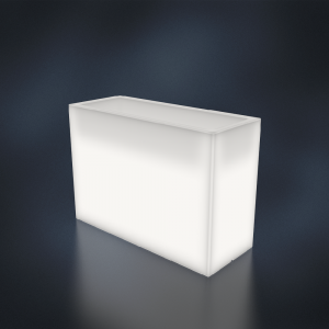 Кашпо BERKANO Cubric 100*70 DB Snow White 2025 г.